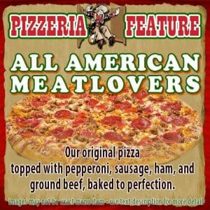 All American Meatlovers Pizza