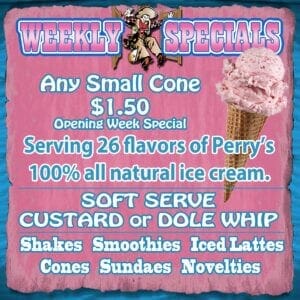 Opening Special - Any Small Ice Cream Cone