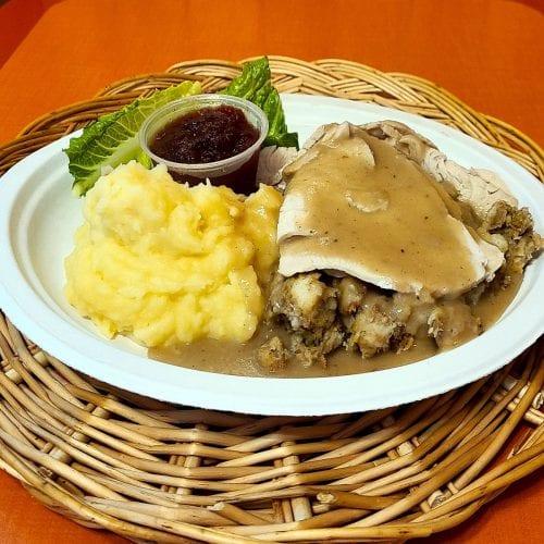 Turkey Dinner | Charcoal Corral Dinner Special