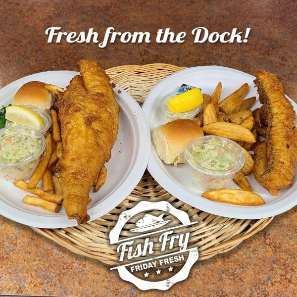 Fresh from the Dock! | Friday Fish Fry
